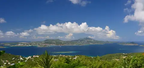 A sunny day in St. John, US Virgin Islands